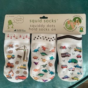 Baby boy Squid Socks